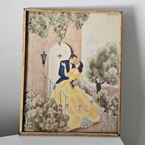 Benton Glass Co Lithograph